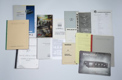 Lot 142 - A Selection of Professional Audio Equipment Manuals, Brochures & Price Lists