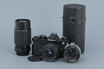 Lot 245 - A NIkon FM SLR Camera