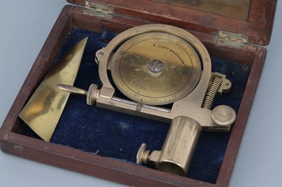 Lot 52 - A Lacquered Brass Water Current Meter