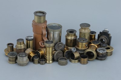 Lot 35 - Collection Or Microscope & Telescope Lenses