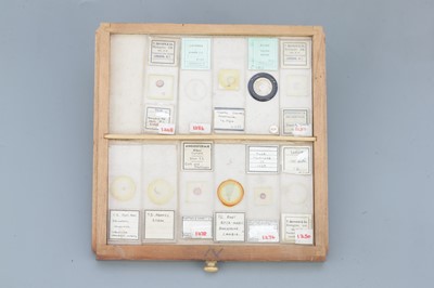 Lot 36 - Small Cabinet of Microscope Slides