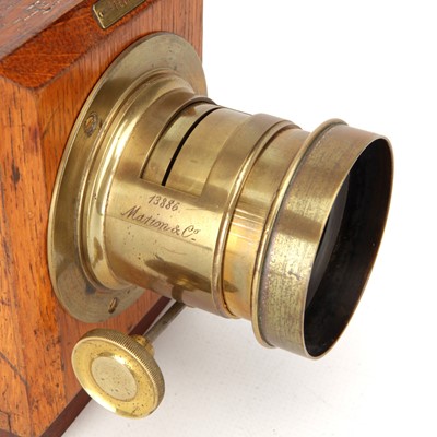 Lot 396 - A Replica Sliding Box Camera