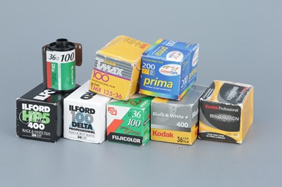 Lot 88 - Eight Rolls of Expired 35mm Film