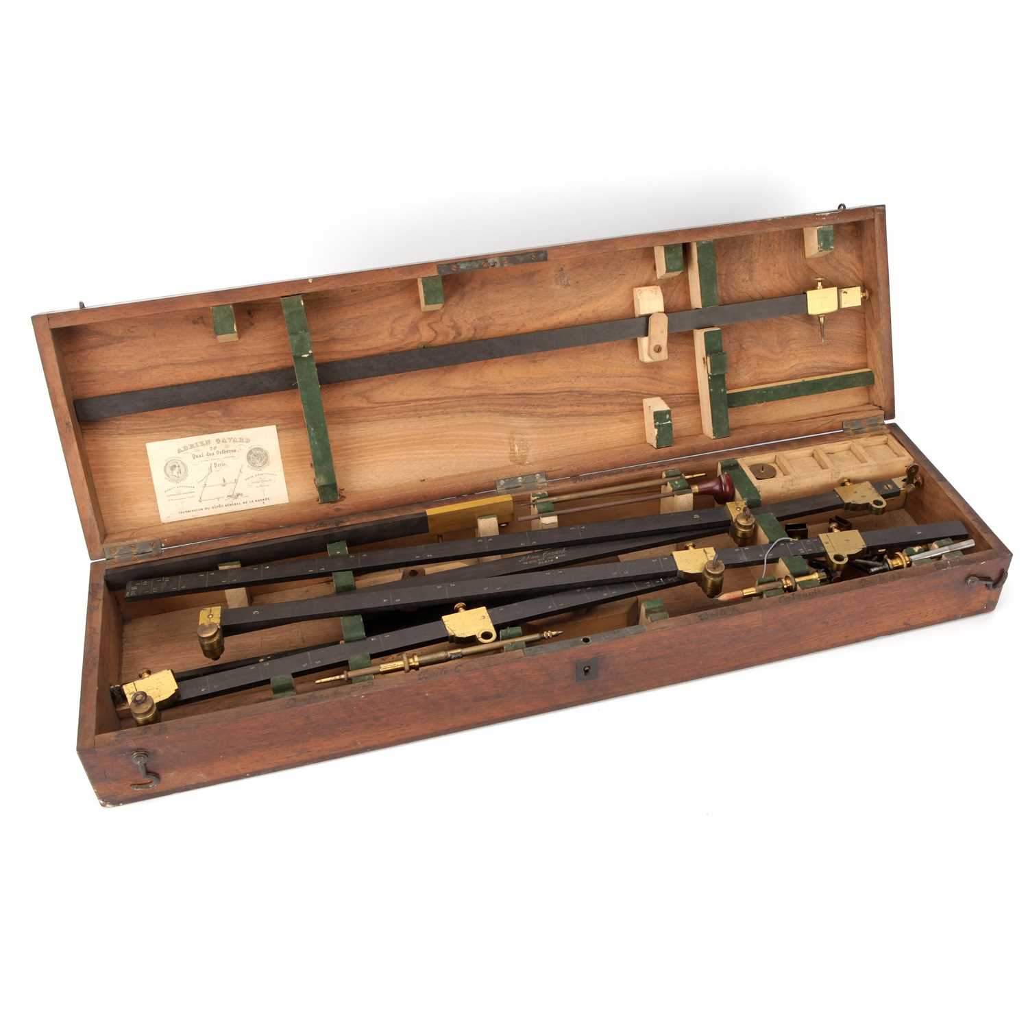 Lot 145 - A Fine & Complex Ebony & Brass Pantograph,