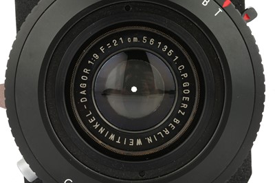 Lot 250 - A C. P. Goerz Dagor f/9 210mm Lens