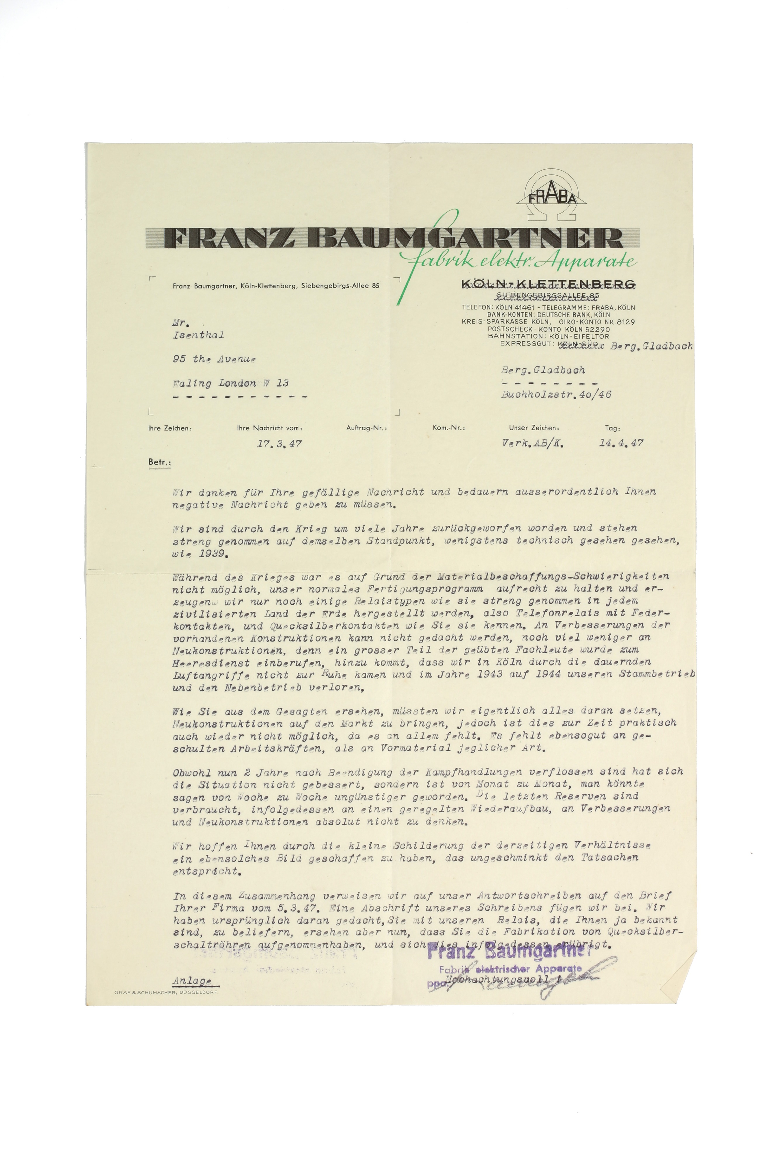 Lot 395 - A Collection of Letters from Prominent 19th