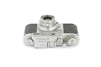 Lot 120 - A Minolta 35 Model II Rangefinder Camera