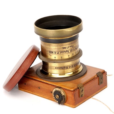 Lot 432 - An Emil Busch Portrait Aplanat No.3 f/6 11" Lens