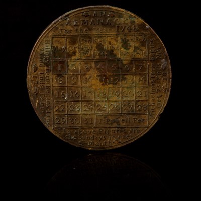 Lot 149 - Six 18th Century Calendar Medals