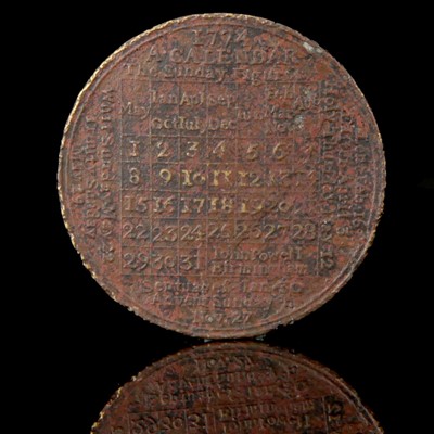 Lot 149 - Six 18th Century Calendar Medals