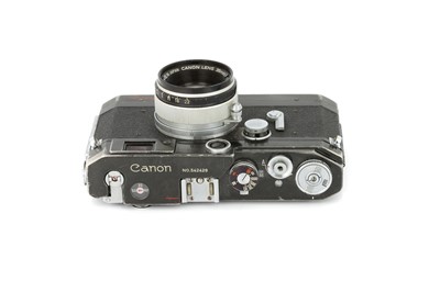 Lot 107 - A Canon VT de Luxe Rangefinder Camera