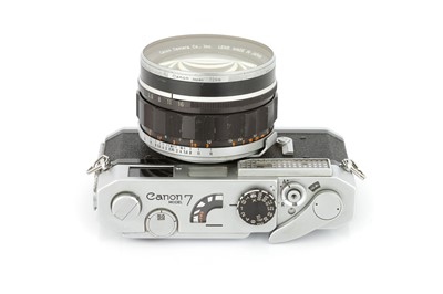 Lot 108 - A Canon Model 7 Rangefinder Camera
