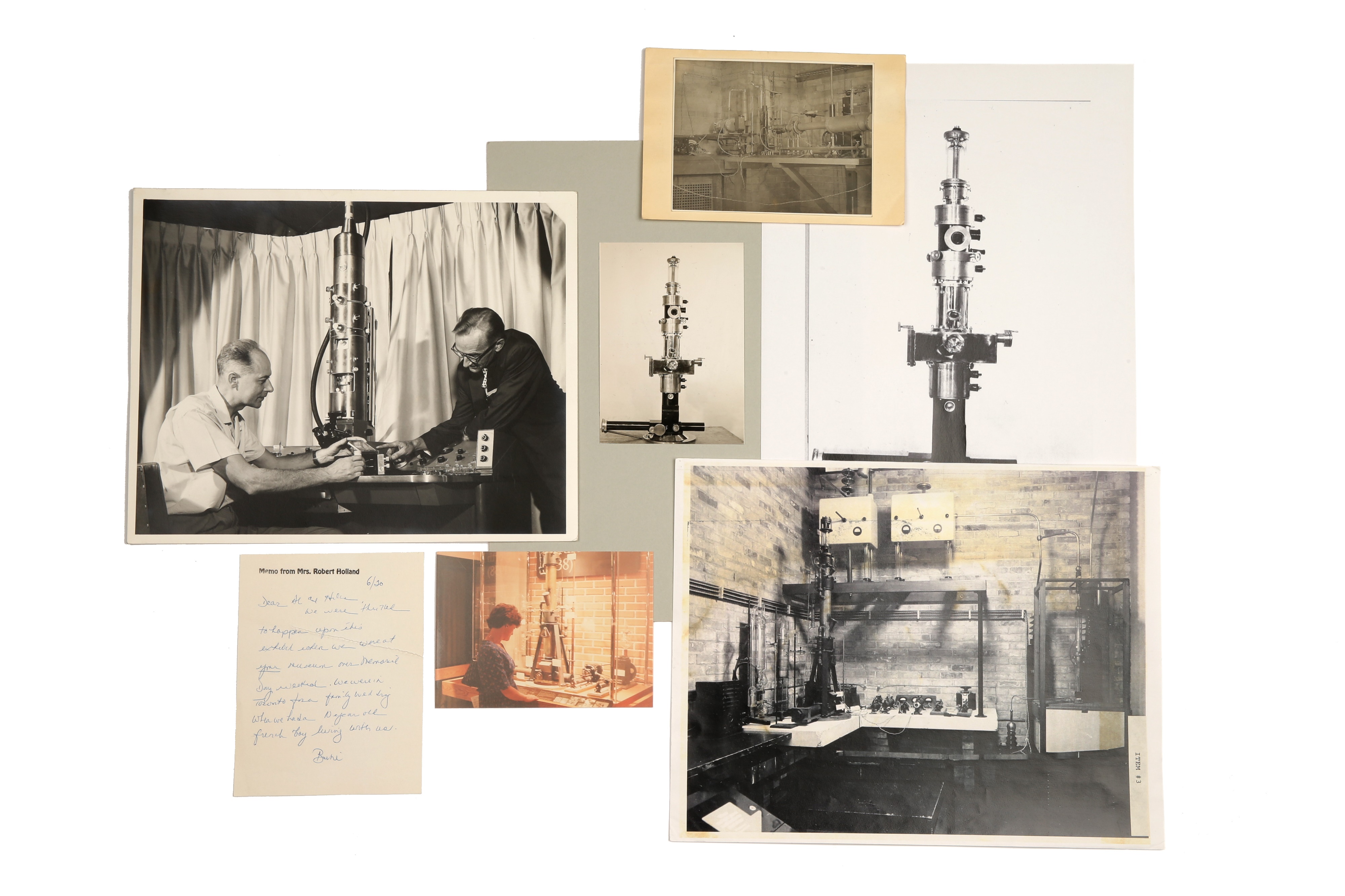 Lot 432 - The First Image Ever Taken Using an Electron