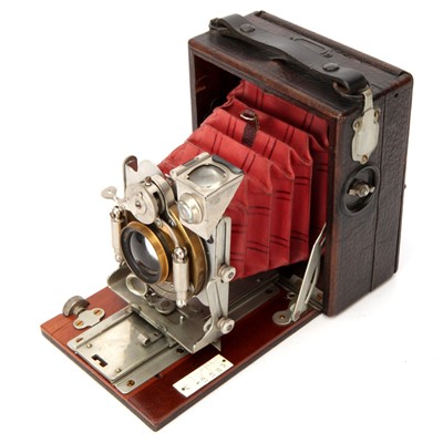 Lot 458 - A Houghton Tudor No.5A Folding Camera