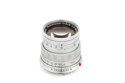 Lot 58 - A Leitz Summicron f/2 50mm Lens