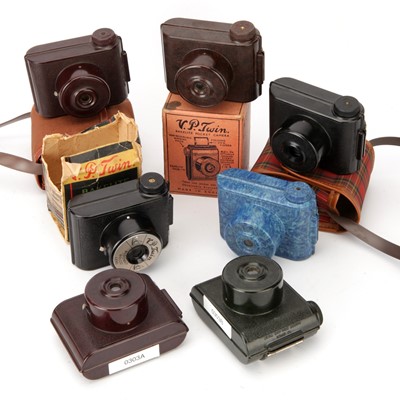 Lot 471 - A Collection of V.P. Twin Cameras