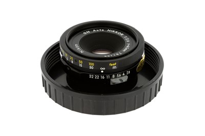 Lot 189 - A Nikon GN-Auto Nikkor f/2.8 45mm Lens
