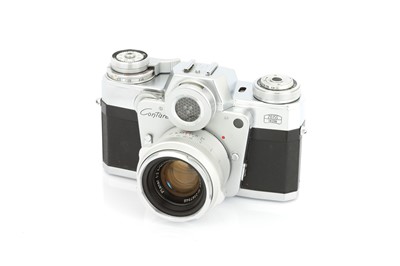 Lot 211 - A Zeiss Ikon Contarex 'Bullseye' SLR Camera