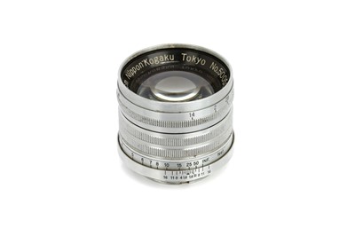 Lot 169 - A Nippon Kogaku Nikkor-S.C. f/1.4 50mm Lens