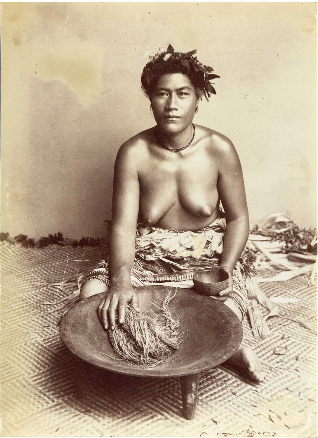 Lot 363 - A Photograph of a Solomon Islands Woman