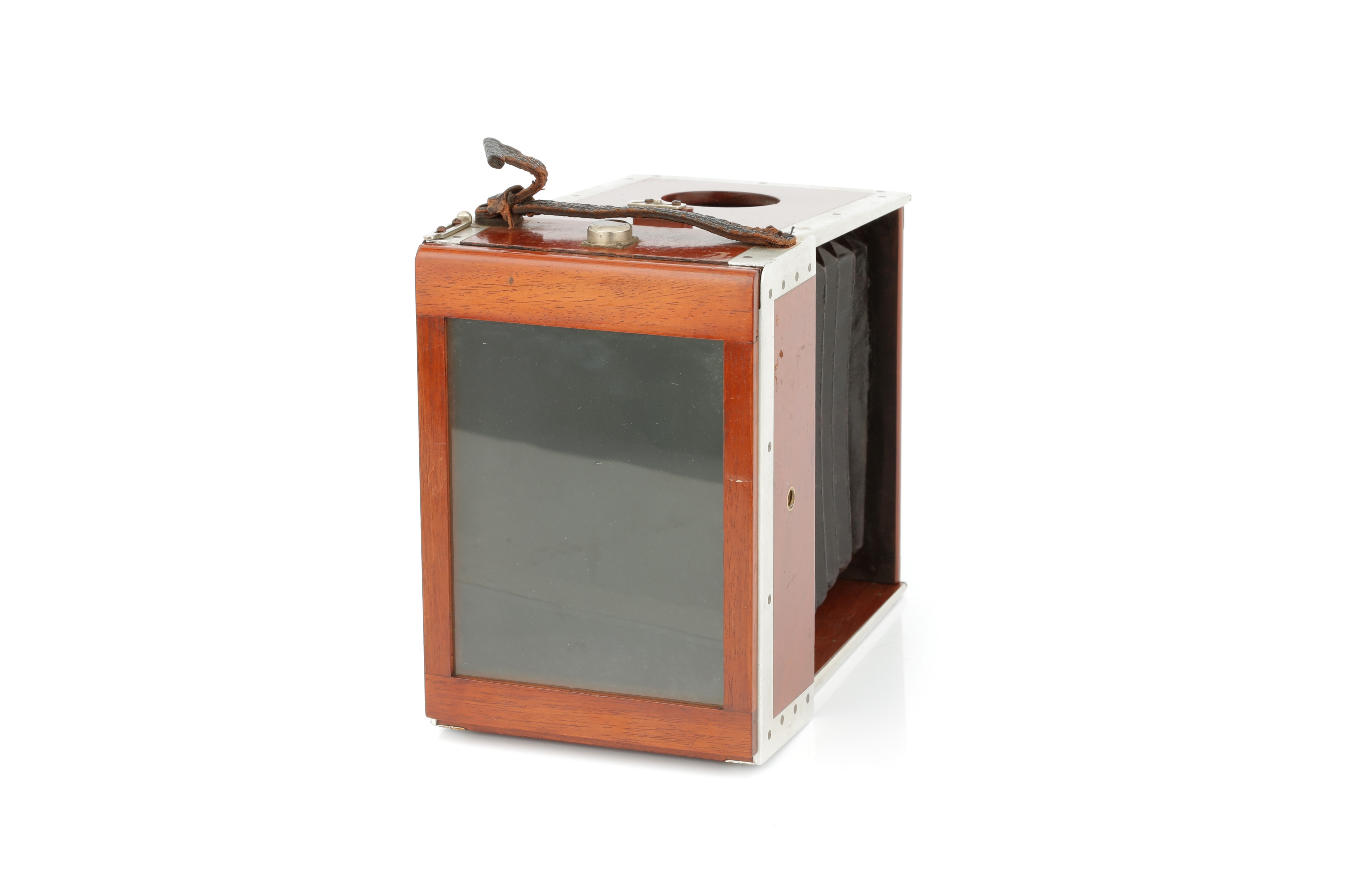 Lot 308 - A Shew & Co. Xit Aluminium Mahogany Strut