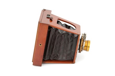 Lot 309 - A Shew & Co. Eclipse Mahogany Strut Camera