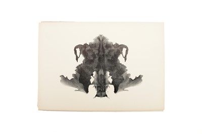 Lot 467 - Hermann Rorschach,  Rorschach Test Plates & Other Psychological Tests