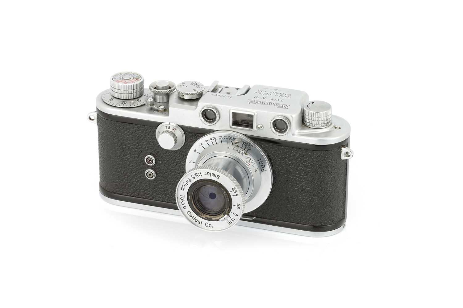 Lot 132 - A Tanaka Optik Co, Tanack Type IV-S Rangefinder Camera
