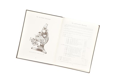 Lot 406 - Collection of Beck Microscope Catalogues 1904 - 1963