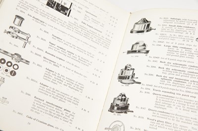 Lot 406 - Collection of Beck Microscope Catalogues 1904 - 1963