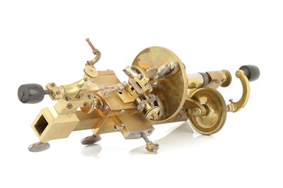 Lot 472 - A Geared, Late 19th Century Watchmakers Lathe