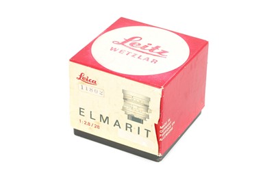 Lot 44 - A Leitz Elmarit f/2.8 28mm Lens