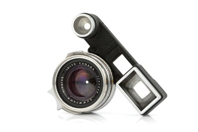 Lot 46 - A Leitz Summilux f/1.4 35mm 'Steel Rim' Lens