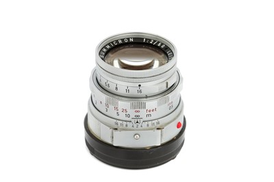 Lot 59 - A Leitz Summicron Dual-Range f/2 50mm Lens