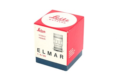 Lot 63 - A Leitz Elmar '3 Element' f/4 90mm Lens