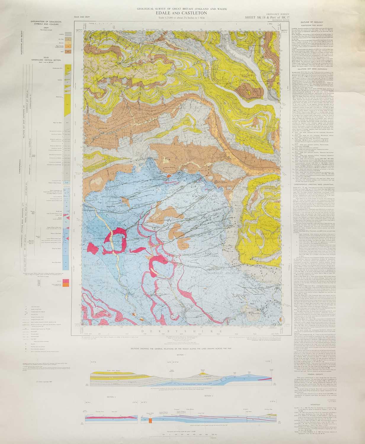 Lot 438 - A Collection of Geological Maps,