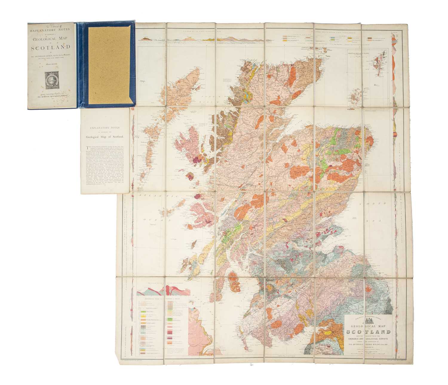 Lot 438 - A Collection of Geological Maps