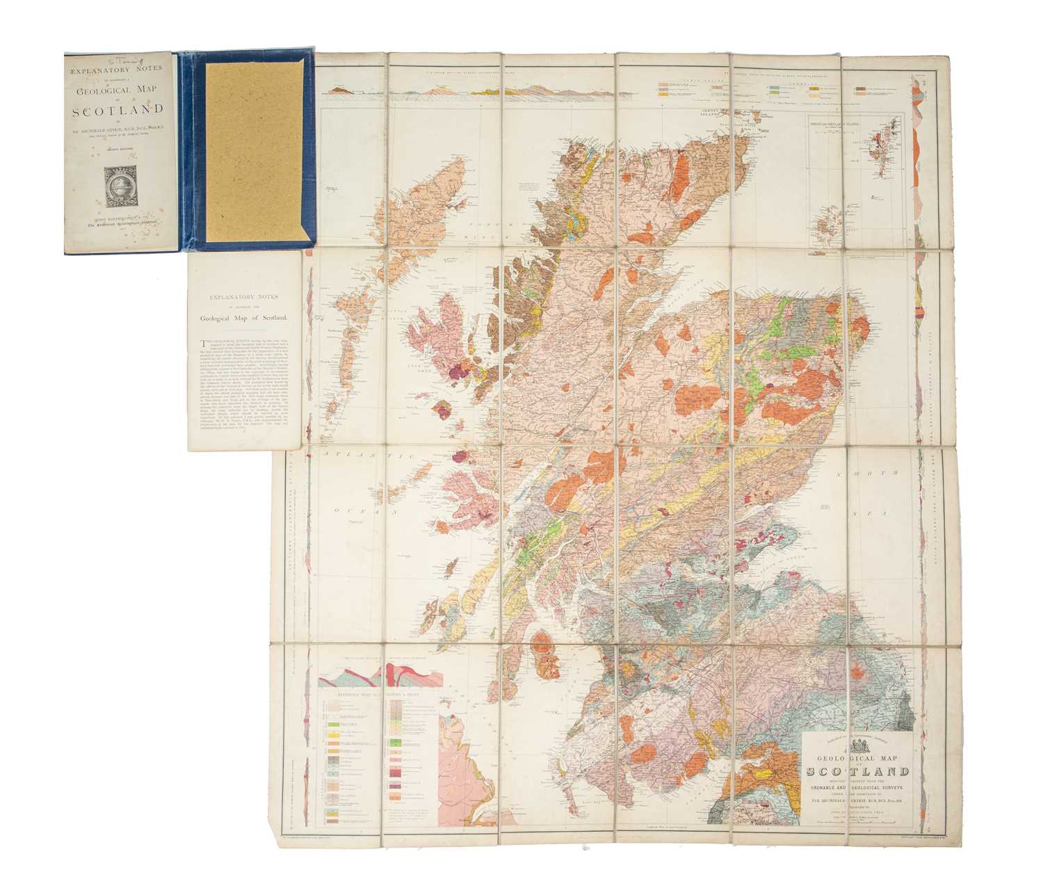 Lot 438 - A Collection of Geological Maps,