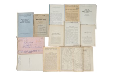 Lot 437 - Russian Geological Articles and Map