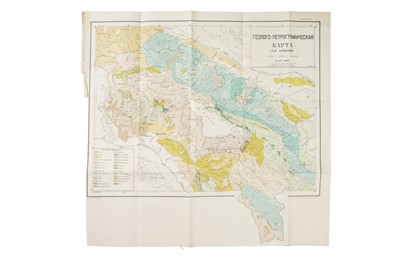 Lot 437 - Russian Geological Articles and Map