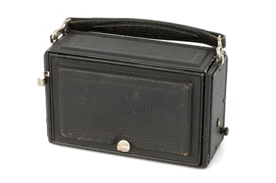 Lot 260 - An Ernemann Stereo Ernoflex Folding Strut Camera