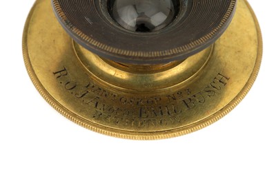 Lot 318 - An Emil Busch Pantoskop No.3 Brass Lens