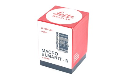 Lot 86 - A Leitz Macro-Elmarit-R f/2.8 60mm Lens