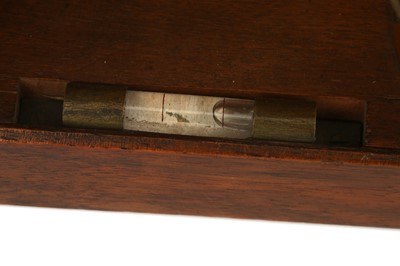 Lot 314 - An Unusual French Brass & Mahogany Survey Camera