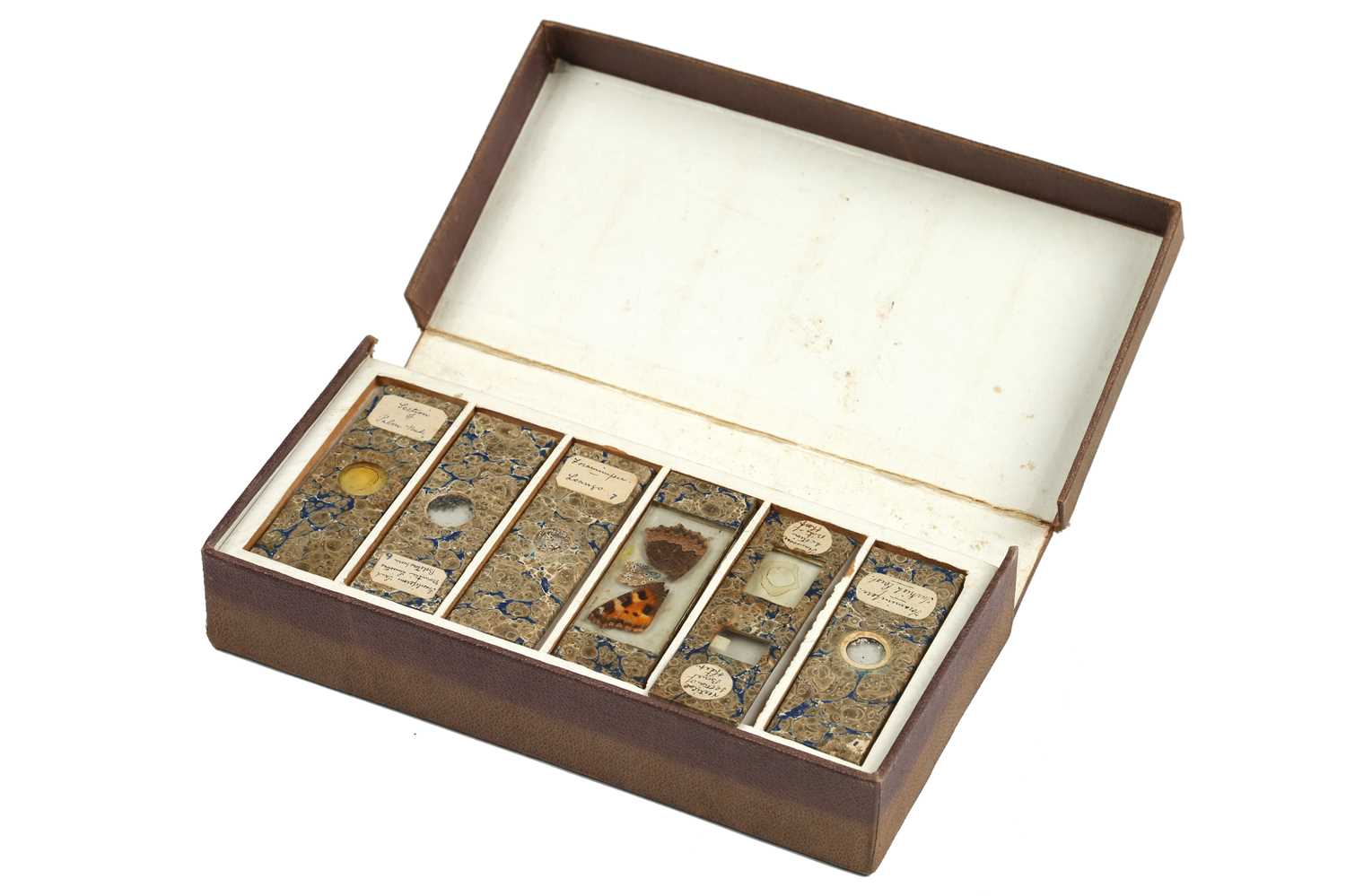 Lot 416 - An Early Collection of Microscope Slides,