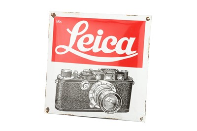 Lot 99 - A Leica Advertising Dispaly Sign