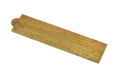 Lot 459 - A Brass Sector by Bate, London
