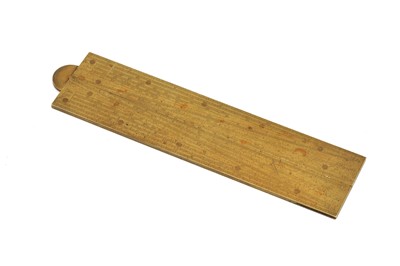 Lot 459 - A Brass Sector by Bate, London