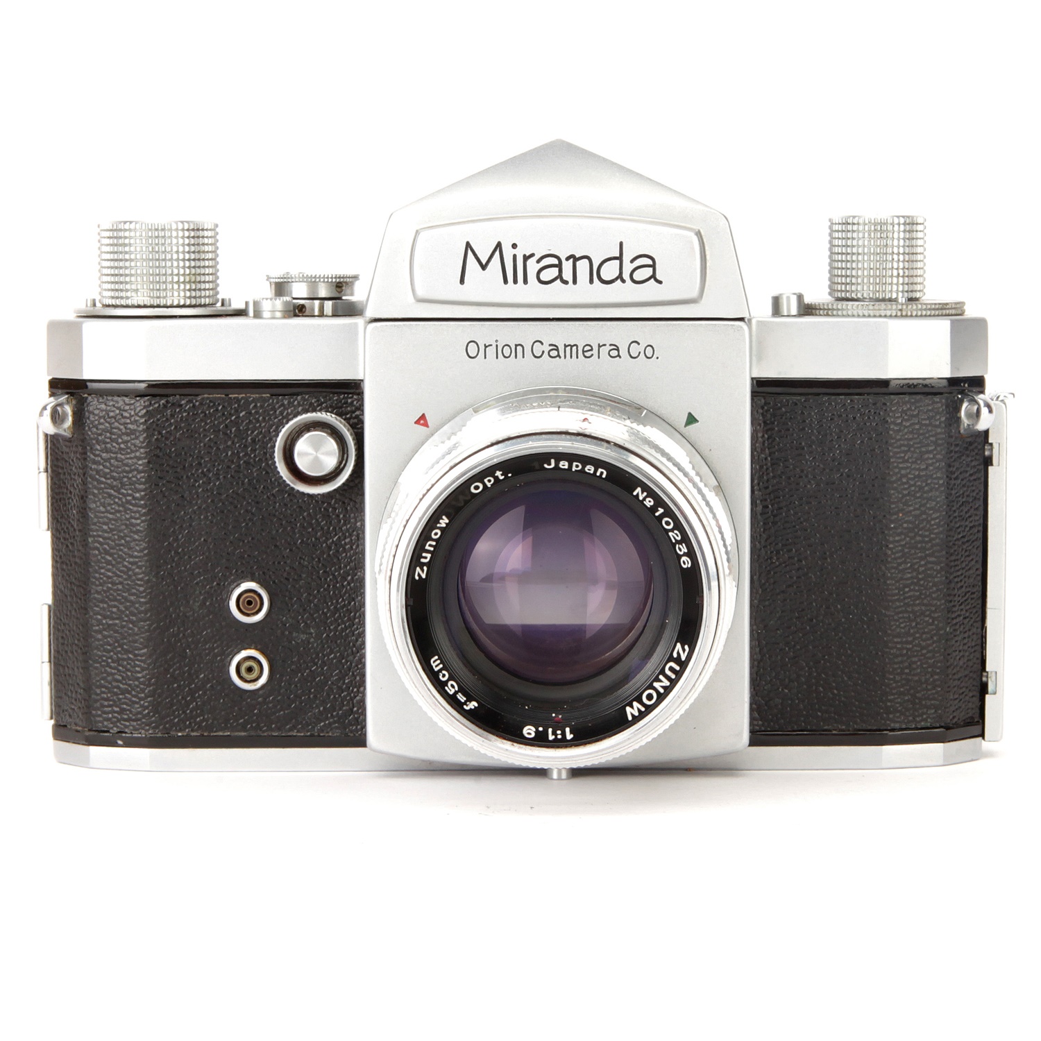 ★Miranda T+ZUNOW 1:1.9 f=5cm 現状品★ GWSALE Exc+++】Zunow 5cm 50mm f/1.9 MF Lens w/Rare Front Cap For