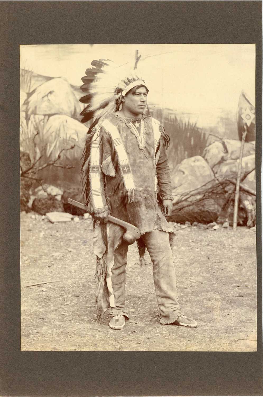 Lot 103 - Portrait of a Native American